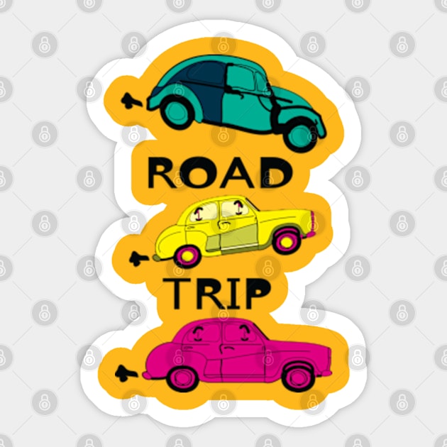 Road trip Sticker by CindyS